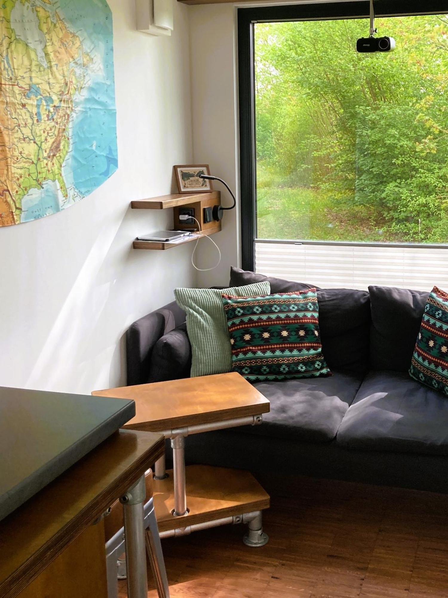Tiny House Im Seecontainer Mit Parkplatz, Glasfaser, Netflix, Veranda Und Gehobener Ausstattung Coburg Exterior foto